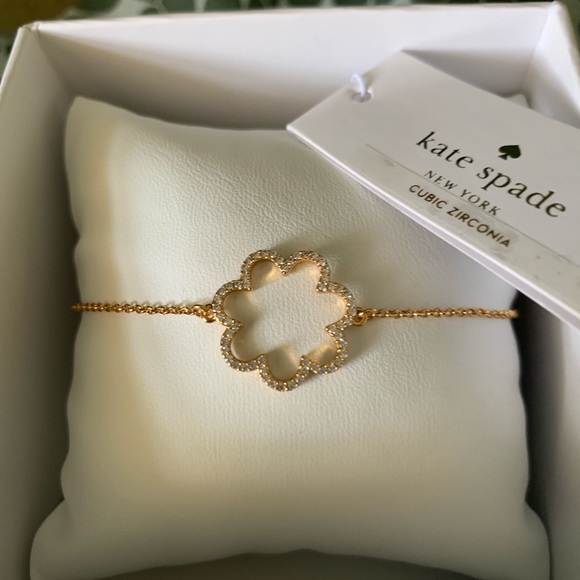 Kate Spade Scrunched Scallops Pave Bracelet - Picture 2 of 5